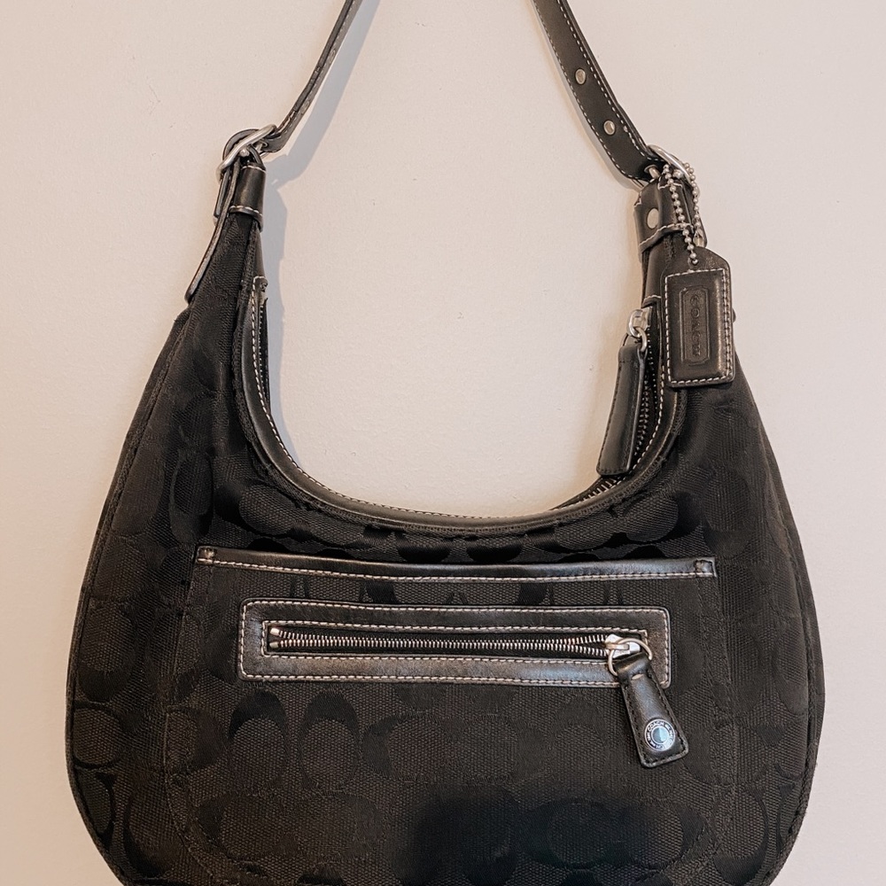Coach black purse